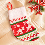 Red & White Mini Xmas Stocking | Set of 2