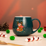 Christmas Themed Ceramic Coffee Mug