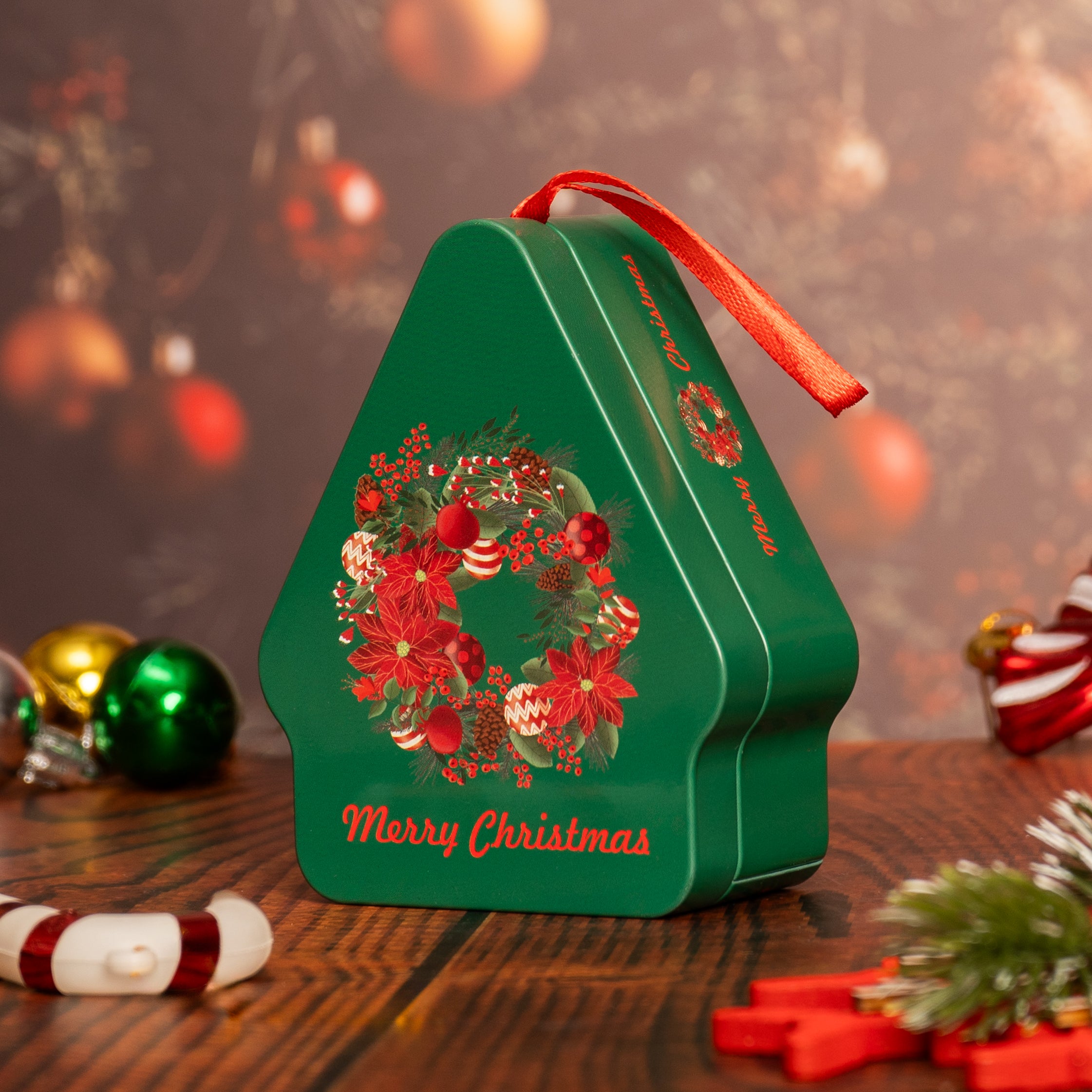 Mini Tree Chocolate Tin Box