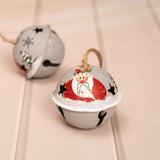 Xmas Snowbell Baubles | Set of 2