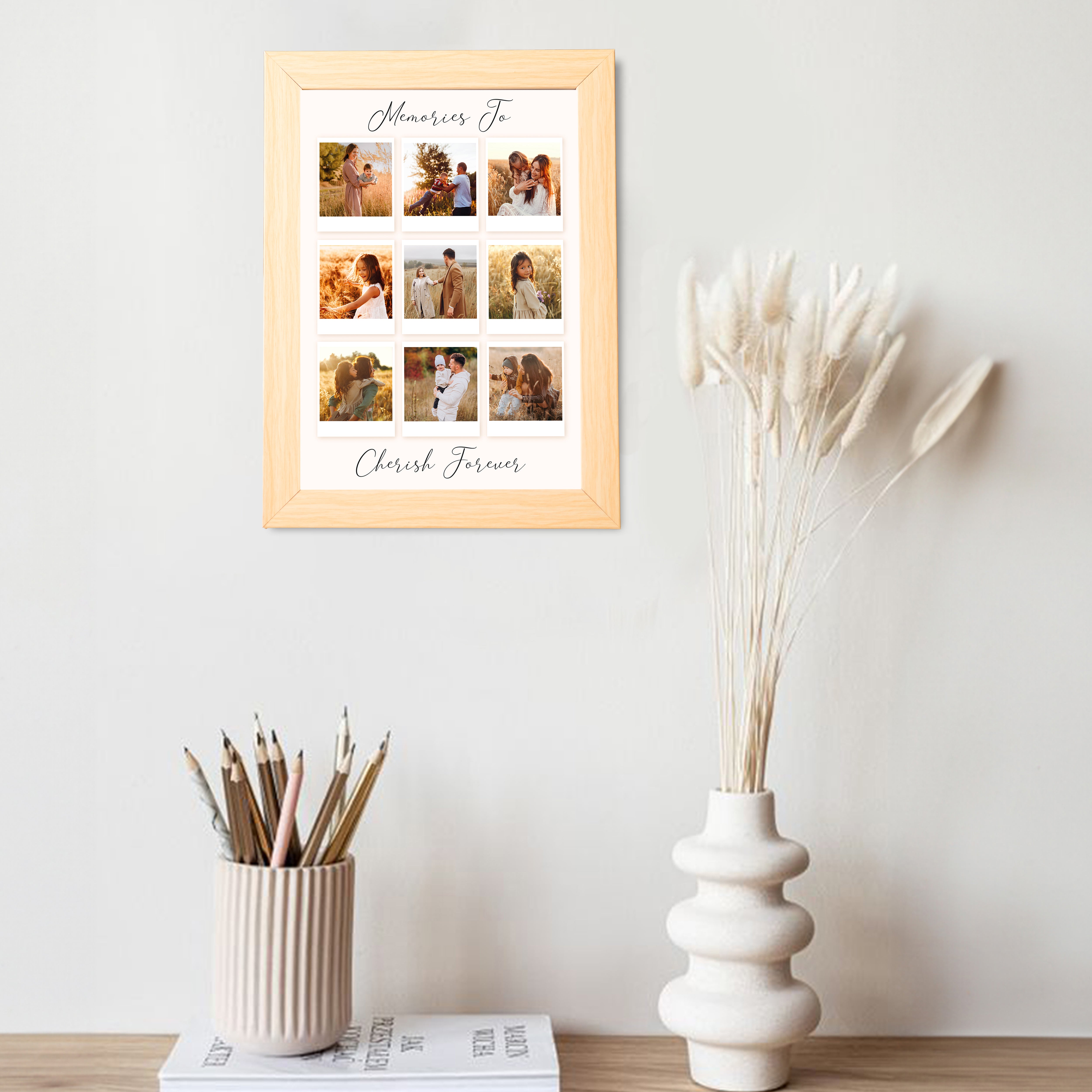 Wholesome Memories Personalized Frame