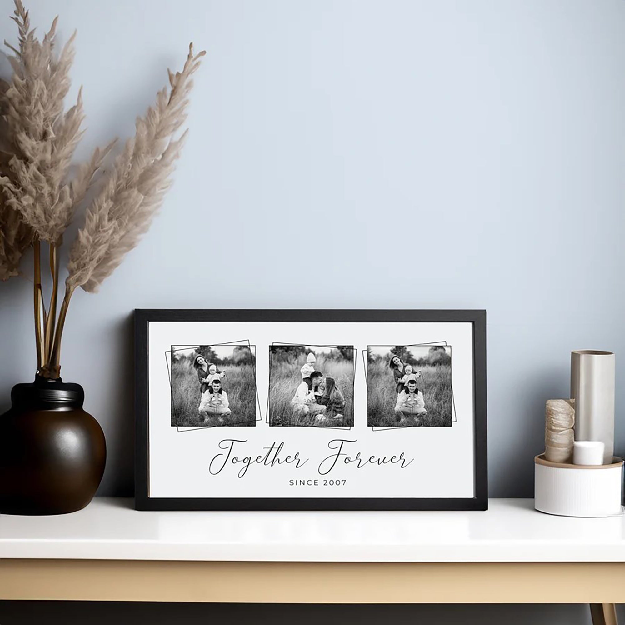 Black & White Personalized Frame