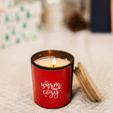 Festive Candle - Warm and Cozy