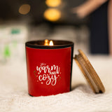 Festive Candle - Warm and Cozy