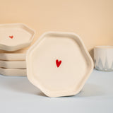 Ceramic-Single-Heart-Plate