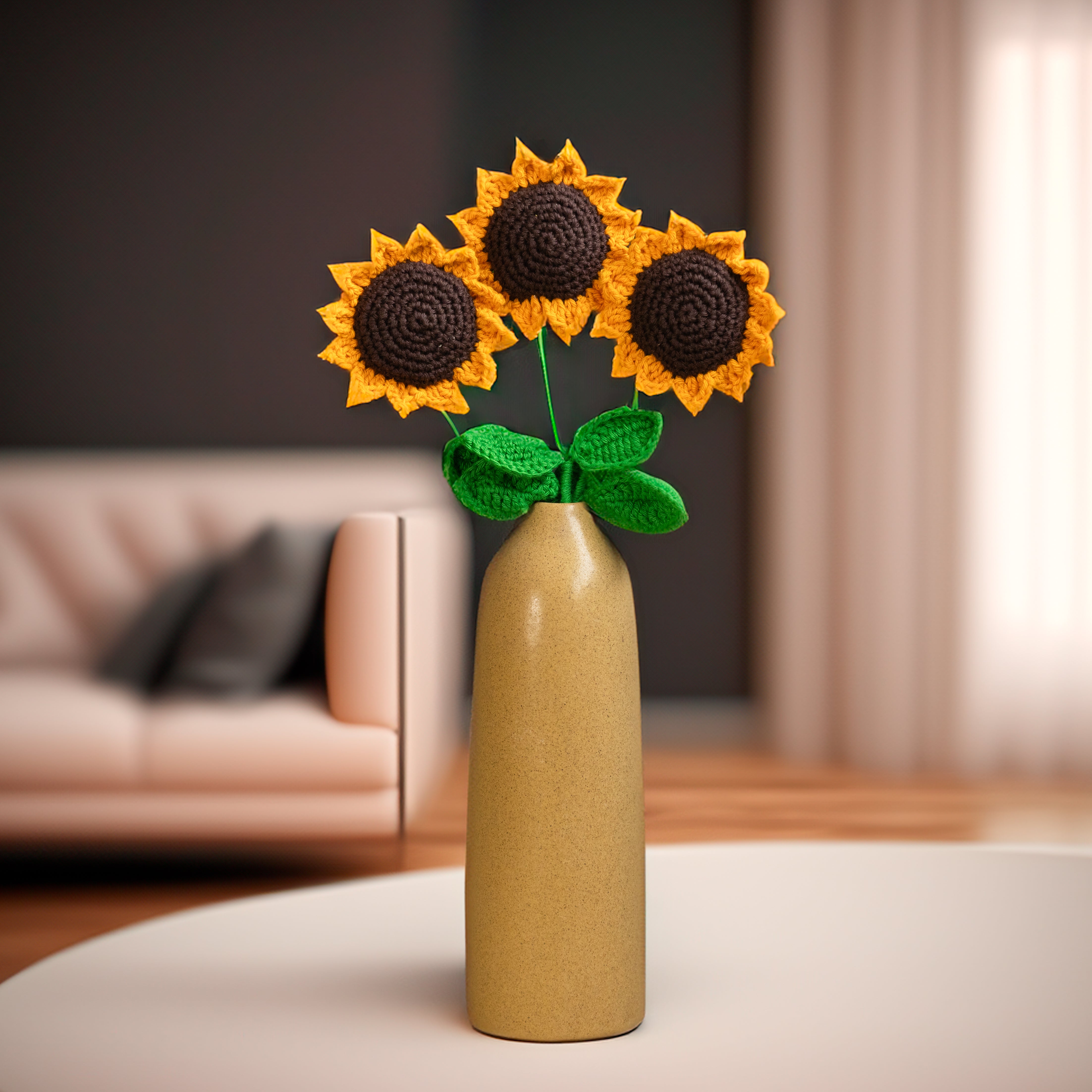 Sunshine On My Mind Vase And Flower Combo