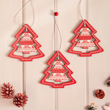 Christmas Tree Cutout Hanging