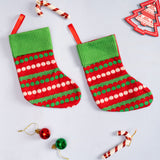 Mini Classic Christmas Stockings | Set of 2