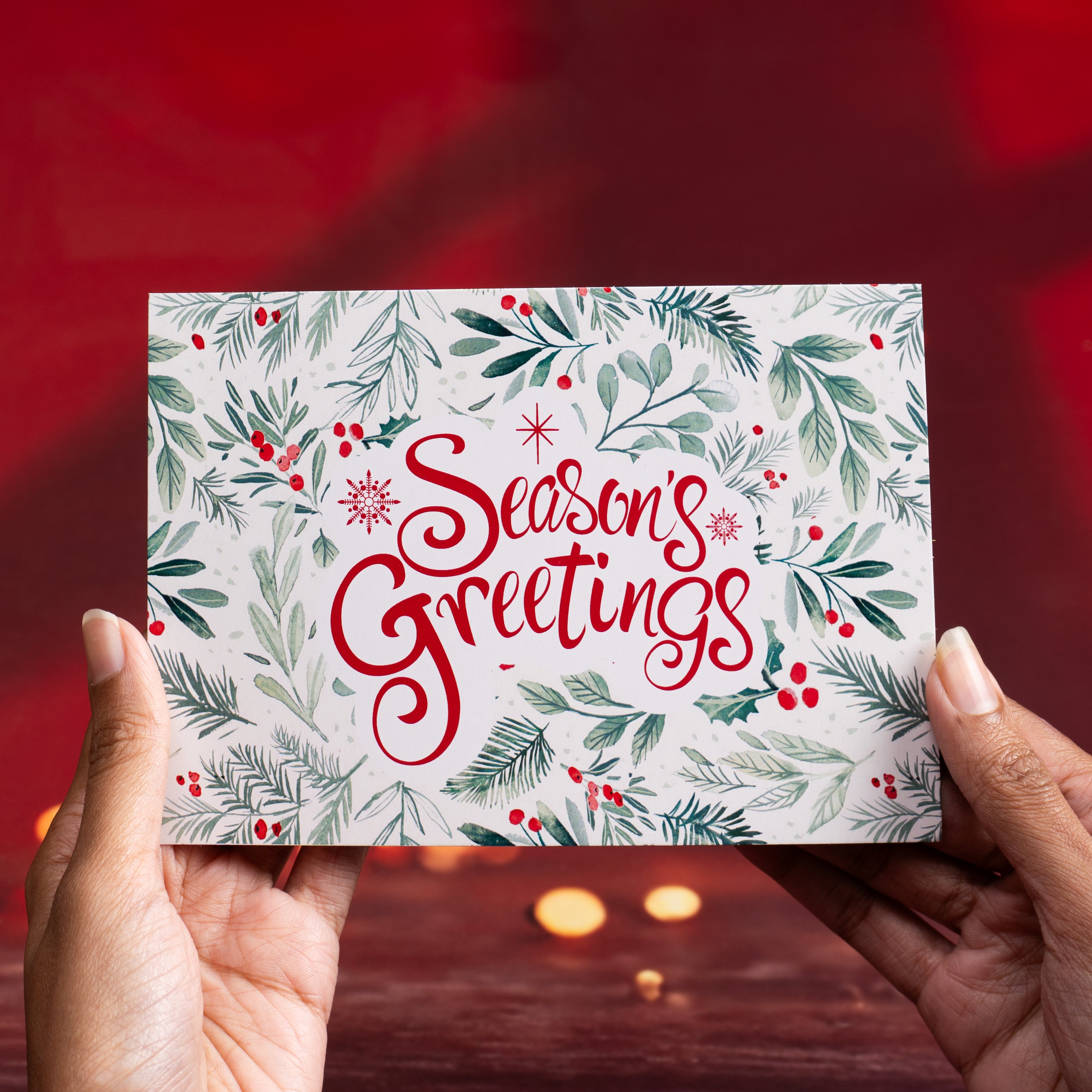 Holiday Special Personalized Hand-Written Card