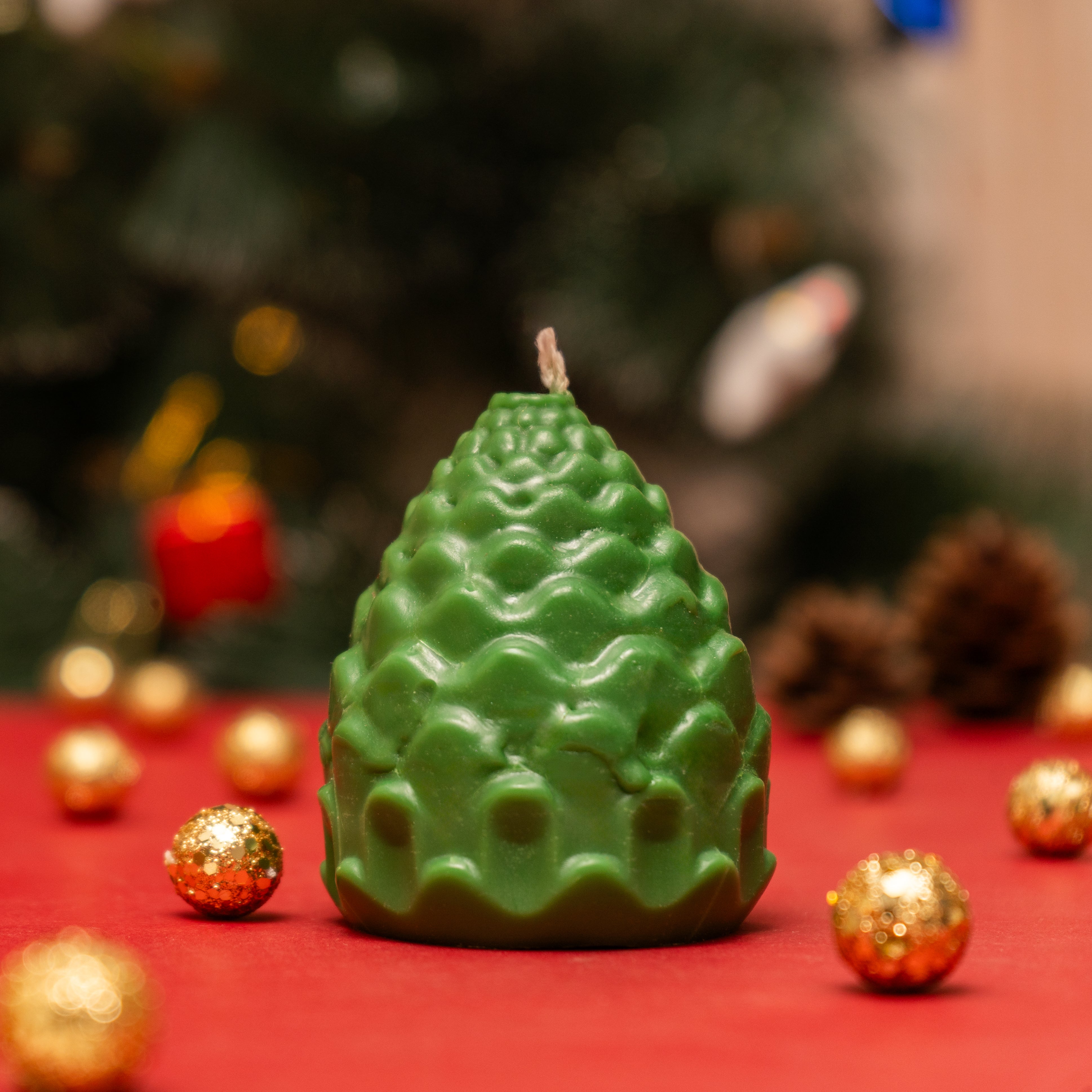 Pine Cone Candle