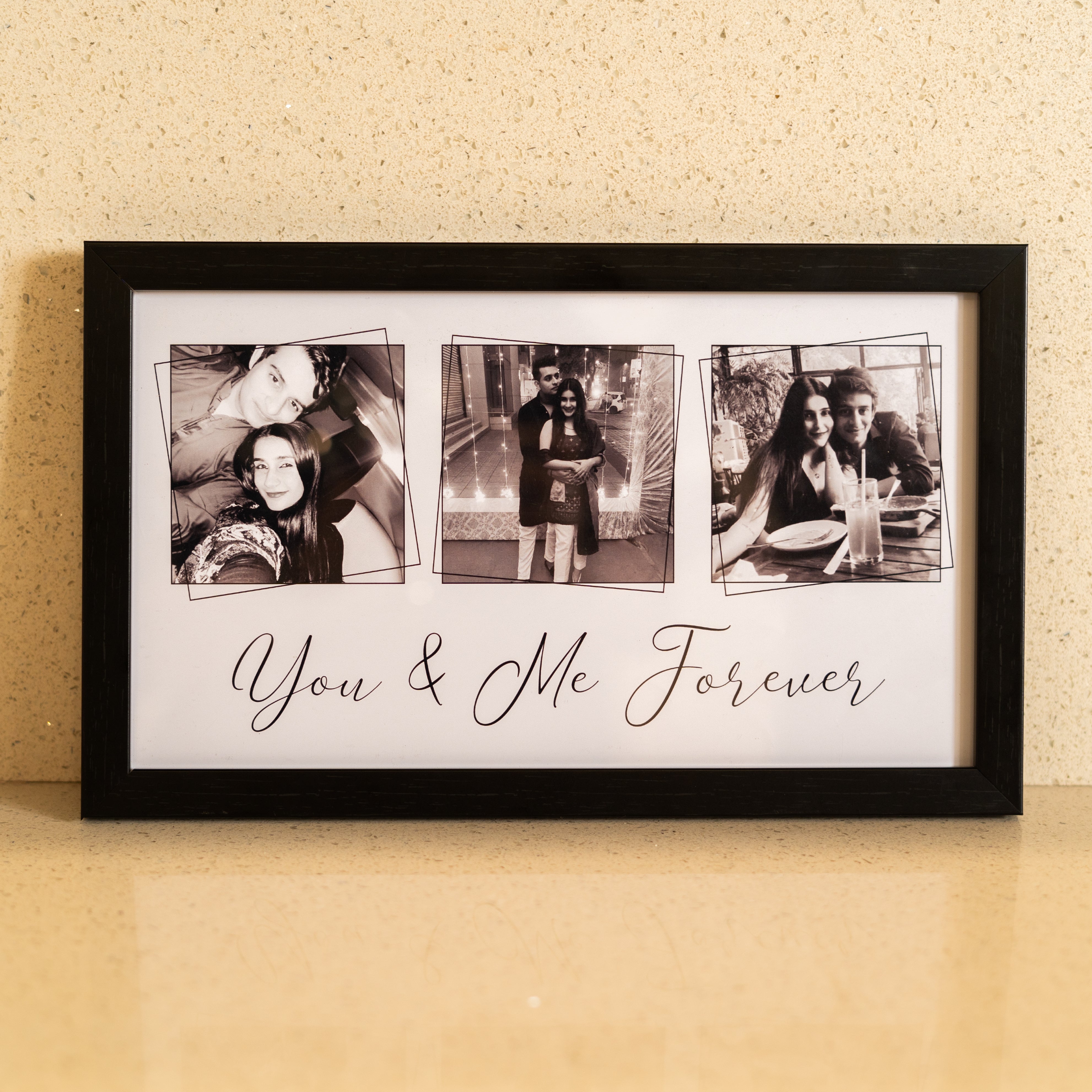 Black & White Personalized Frame