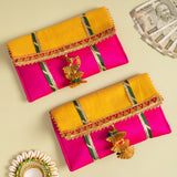 Pink & Yellow Designer Money Envelope