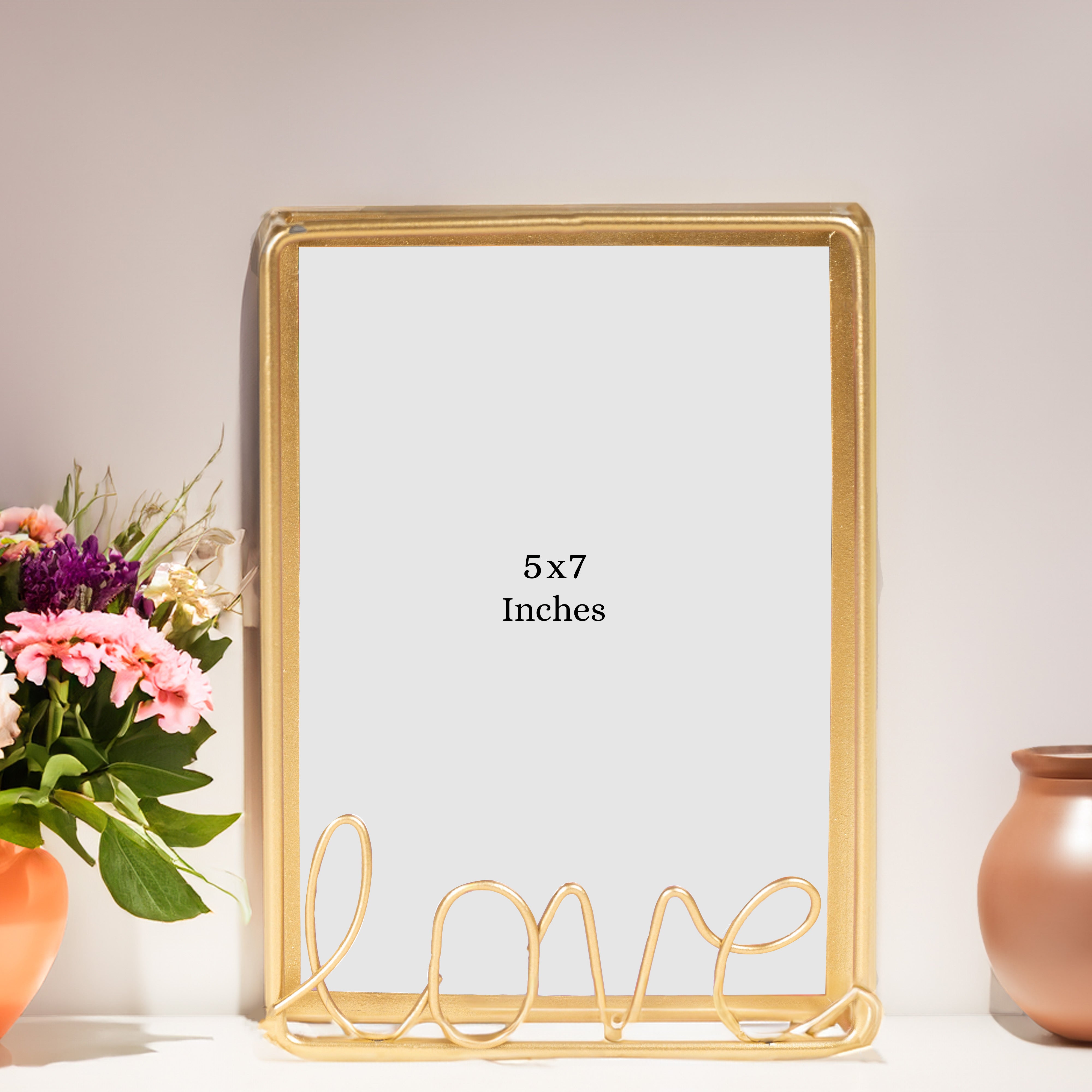 LOVE' Personalized Photo Frame - Black