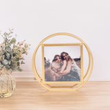 Golden Personalized Photo Frame