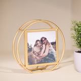 Golden Personalized Photo Frame