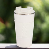 Insulated Vacuum Tumbler-White