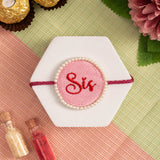 Sis Embroidered Rakhi