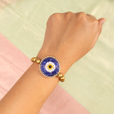 Evil Eye Rakhi Bracelet- Blue