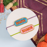 Bhaiya - Bhabhi Rakhi Set