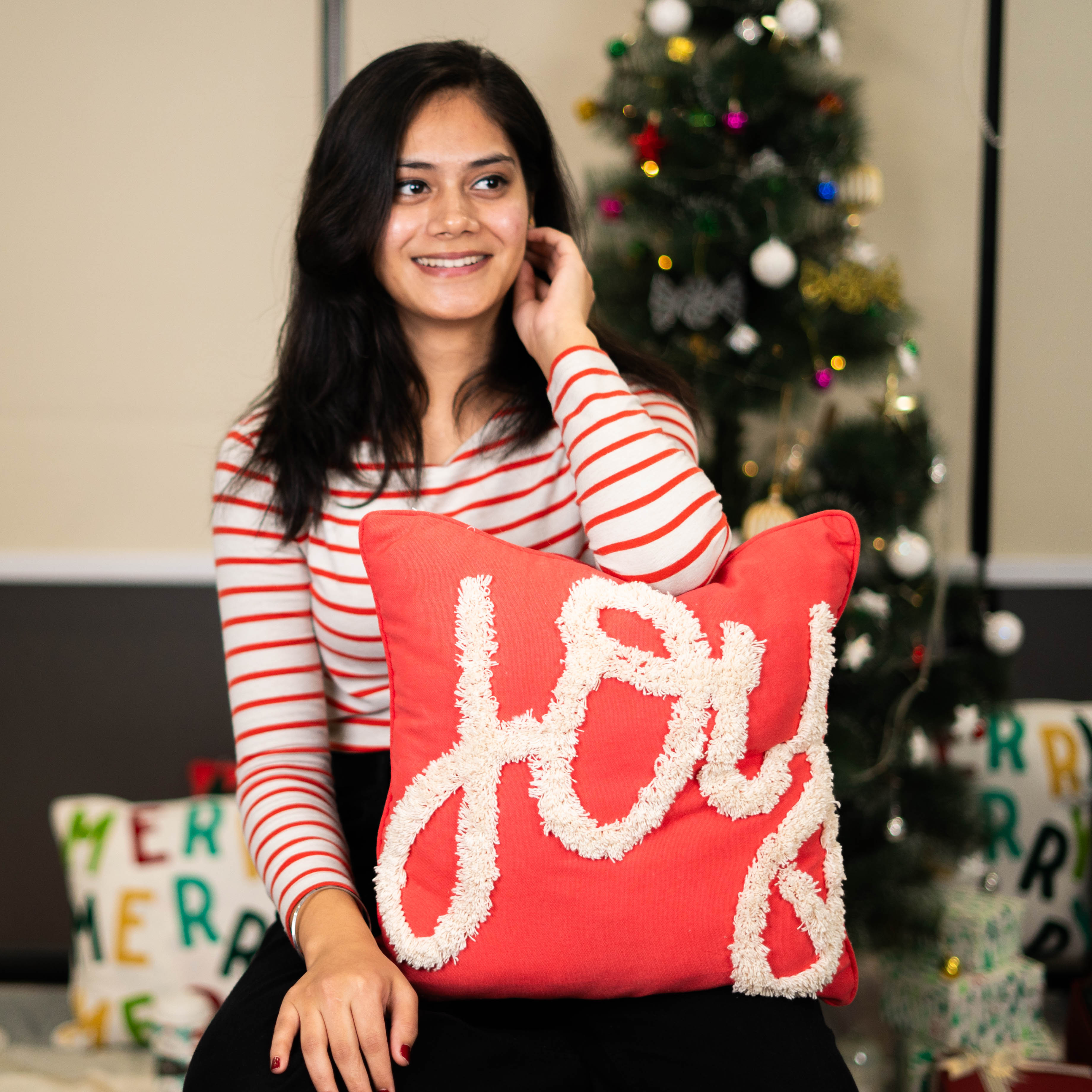 Tufted Joy Cushion Cover