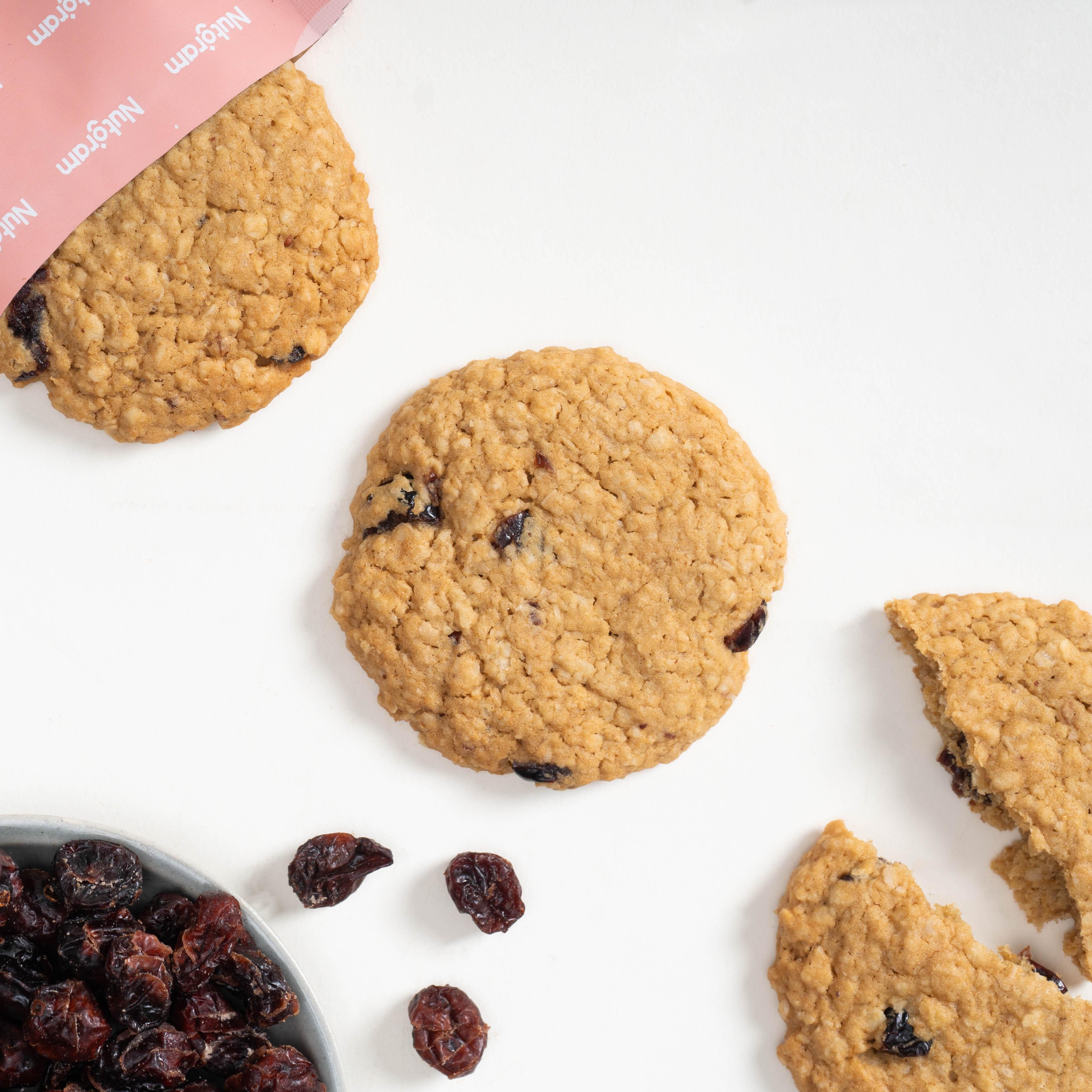 Cranberry Oatmeal Cookies- Nutgram