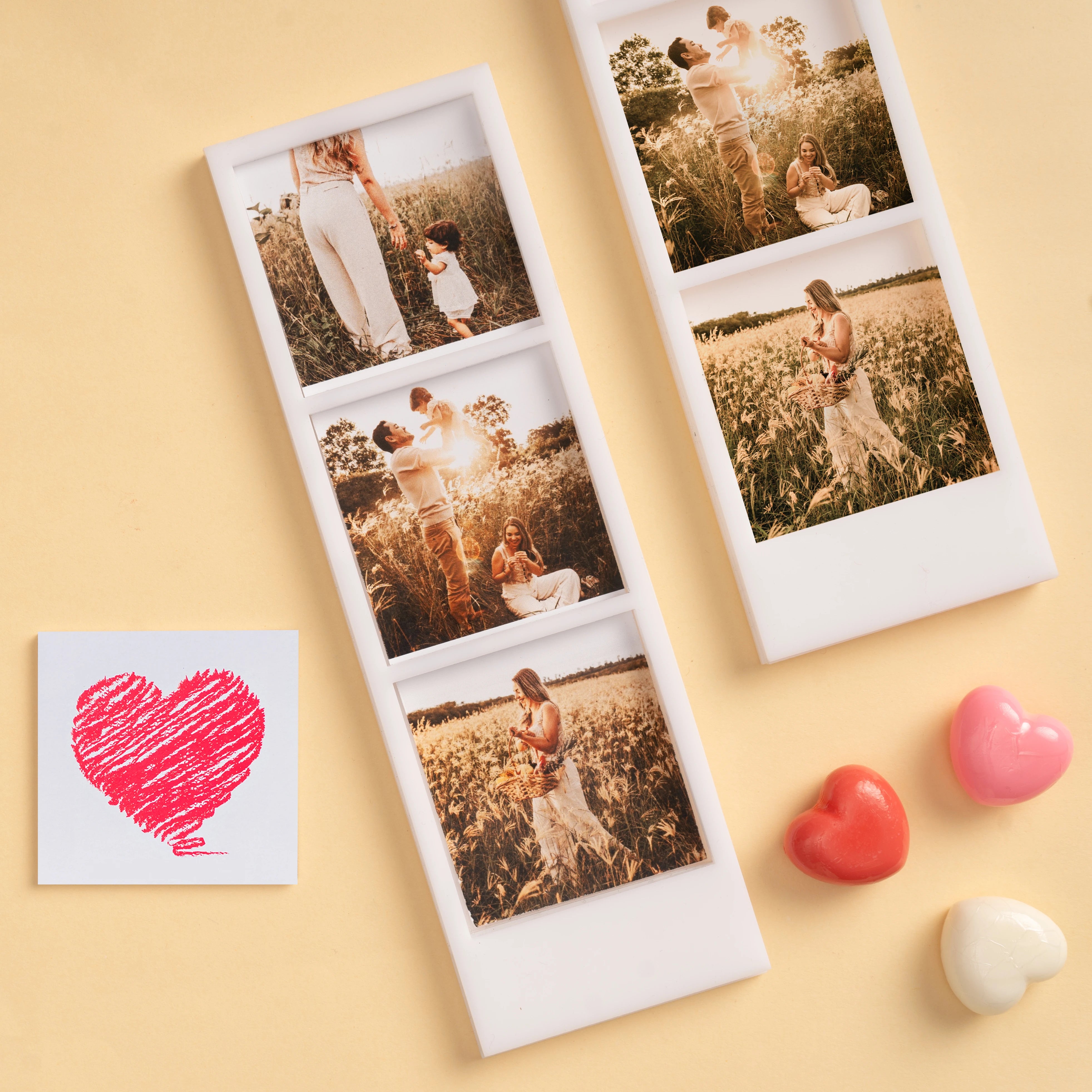 Personalized Photo Strip Magnet