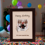 Happy Birthday Photo Frame