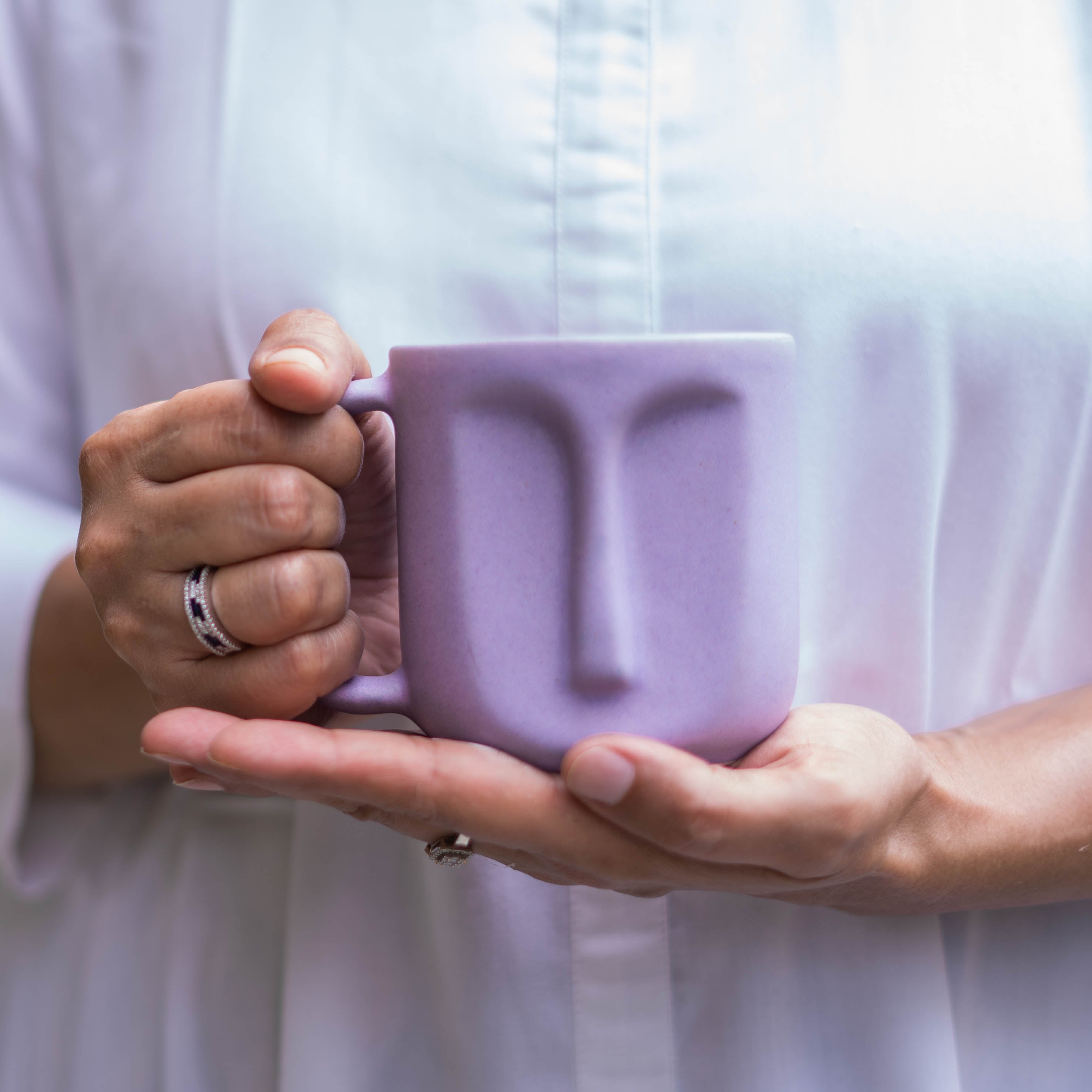 Ceramic 3D Face Mug