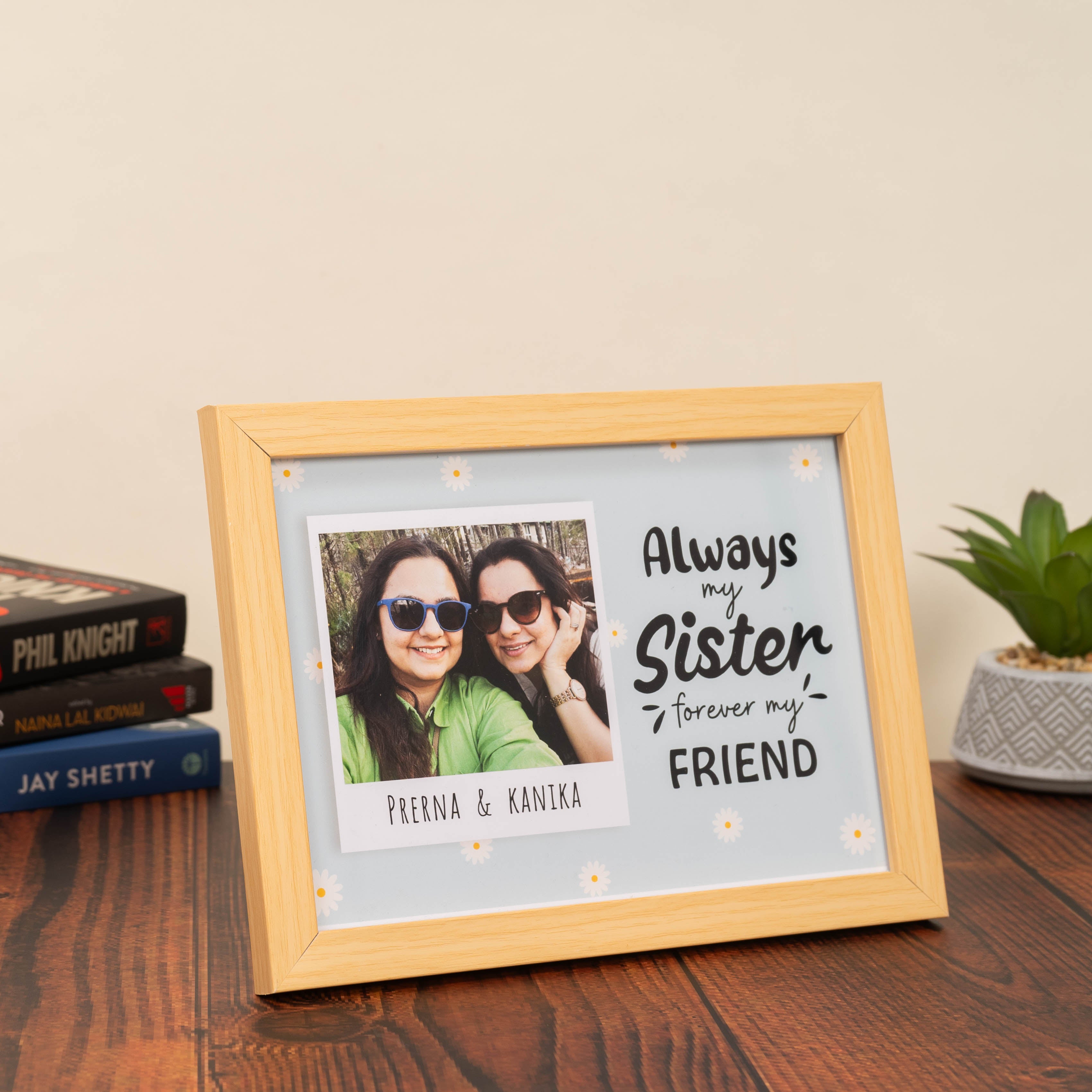  SisterPersonalizedQuoteFrame-best-rakhi-gifts-for-sister-2