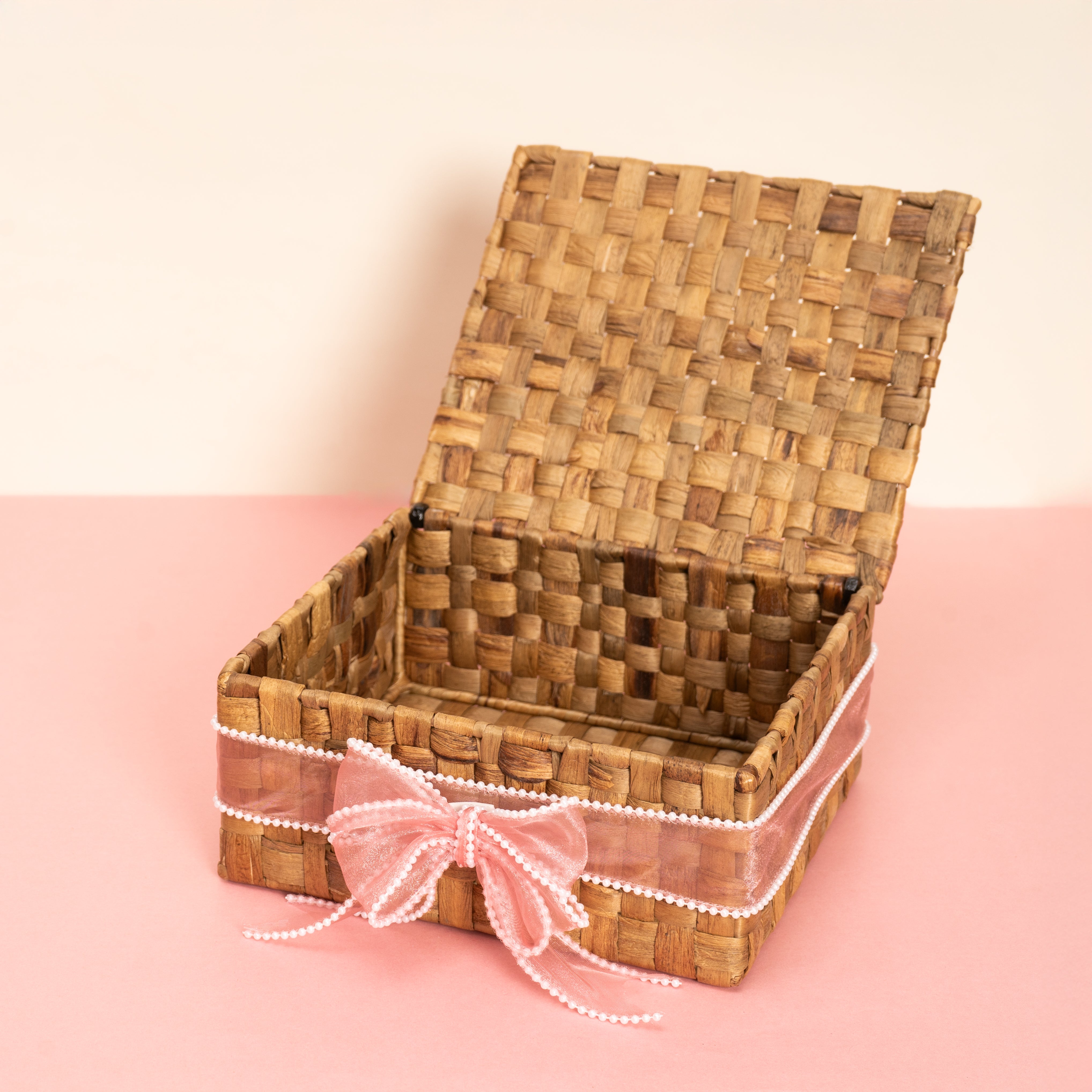 Woven Seagrass Gift Basket