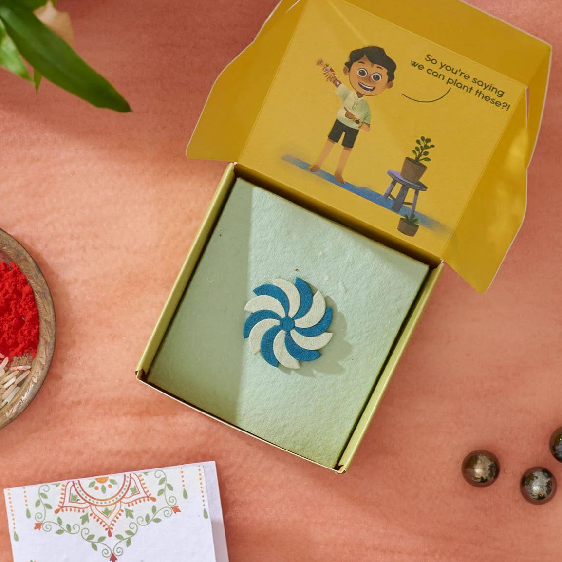 Wheely Wonka Eco- Friendly Rakhi