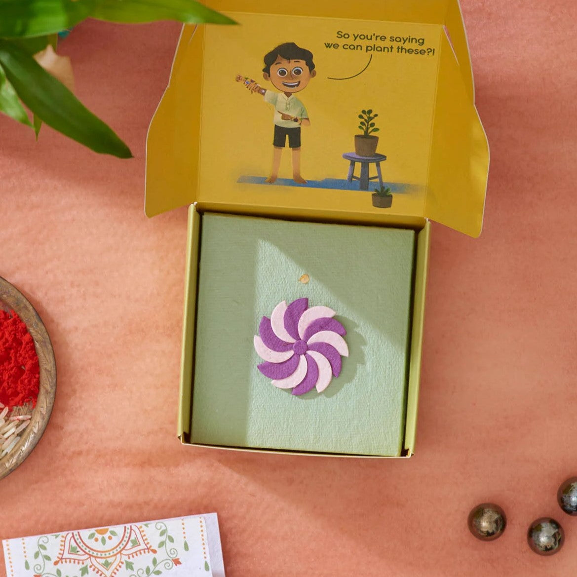 Wheely Wonka Eco- Friendly Rakhi