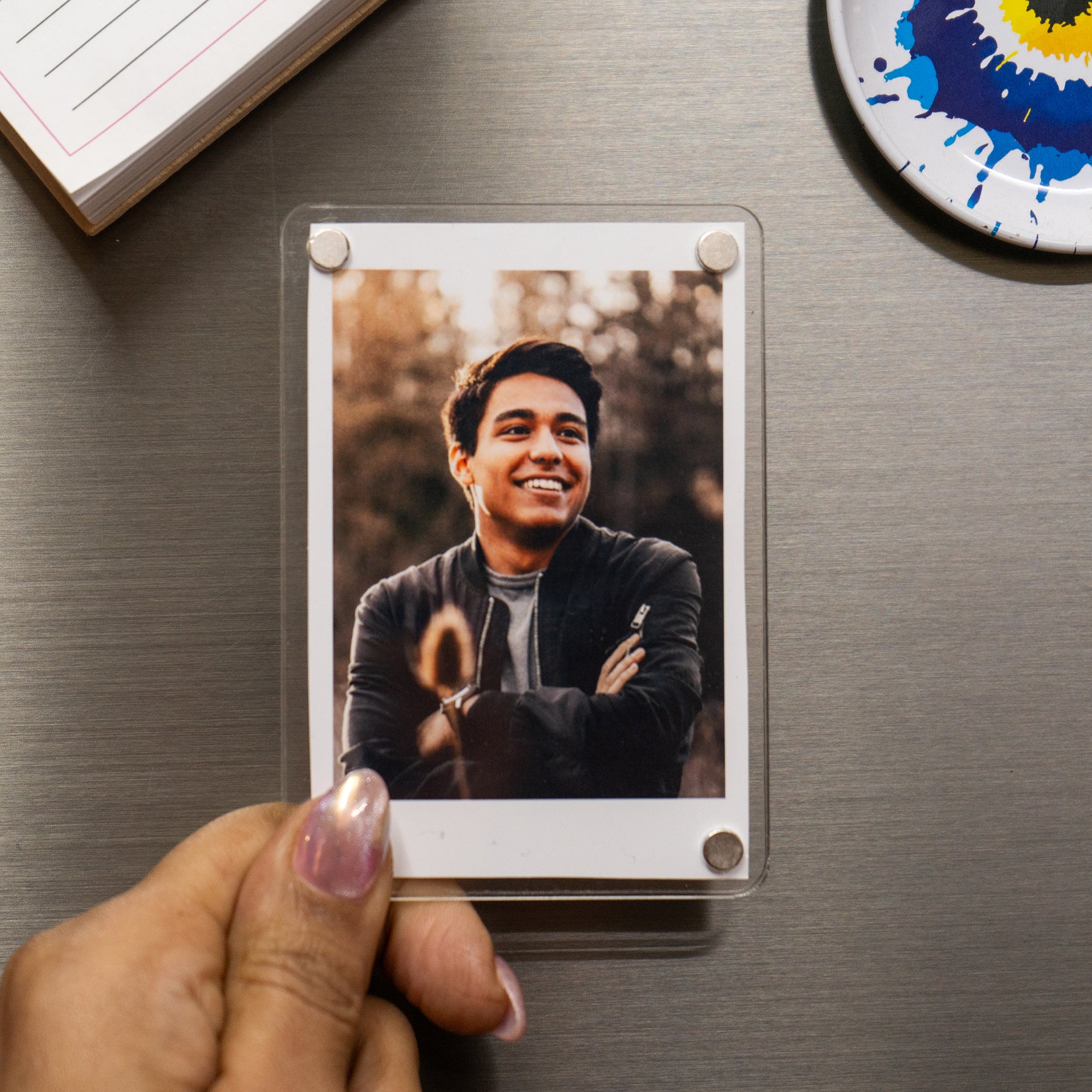 Personalized Polaroid Magnet Frame