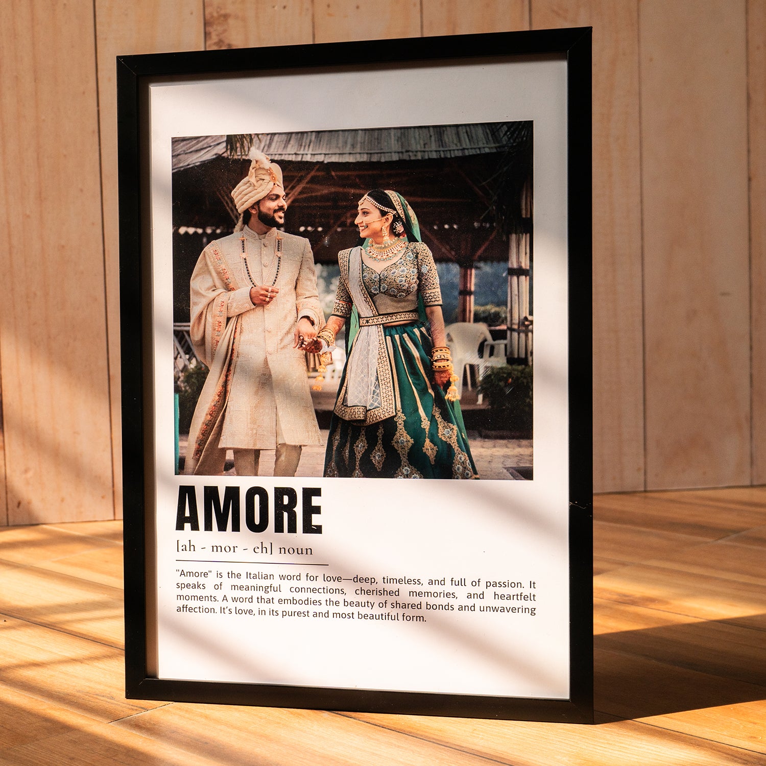 Amore Romantic Personalized Frame