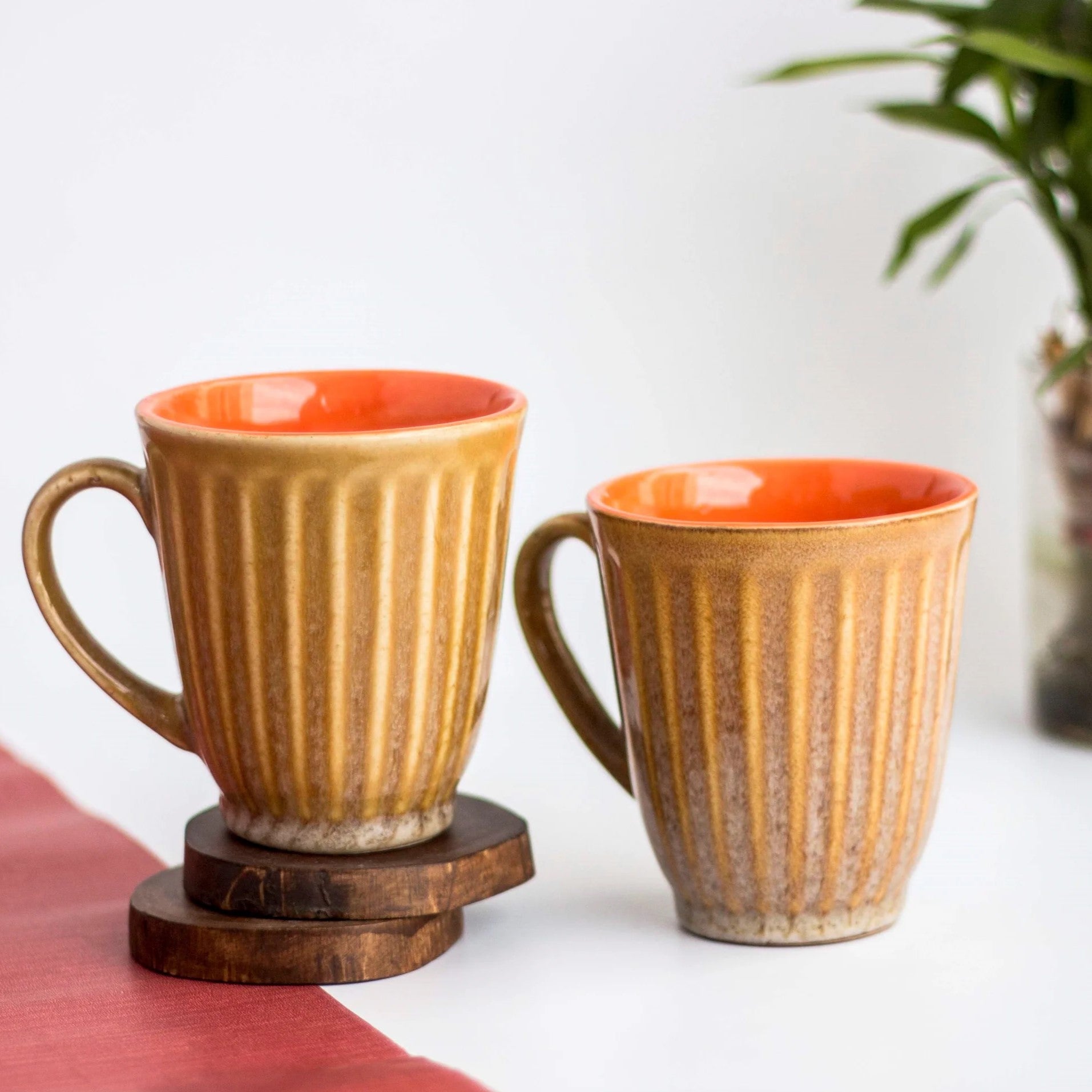 Lane Pottery Ceramic Glazed Mug