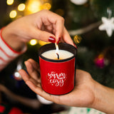 Festive Candle - Warm and Cozy