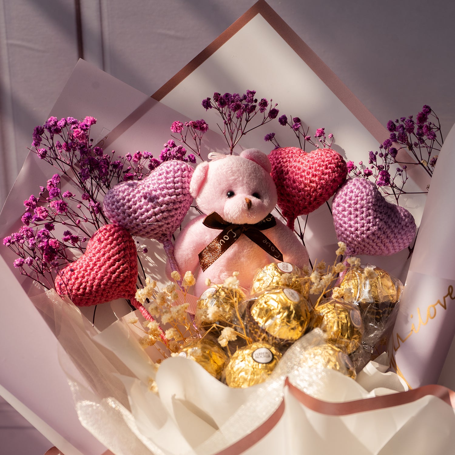 Choco Cuddle Special Love Bouquet