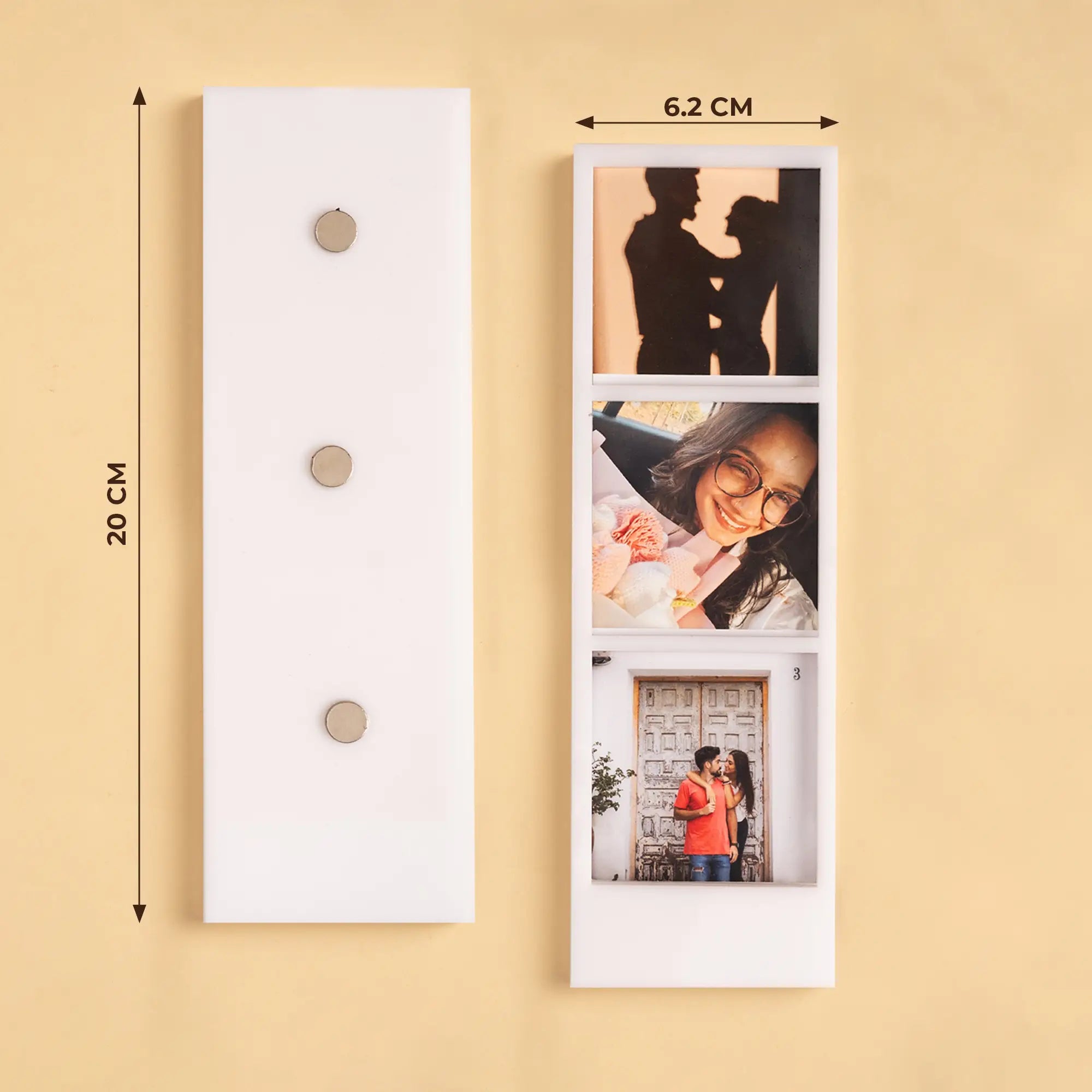 Personalized Photo Strip Magnet