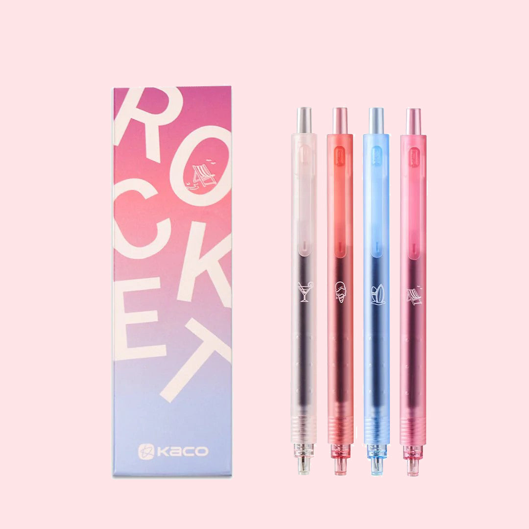 Rocket Gel Pen Set