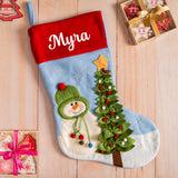 Personalized Snowman Christmas Stocking