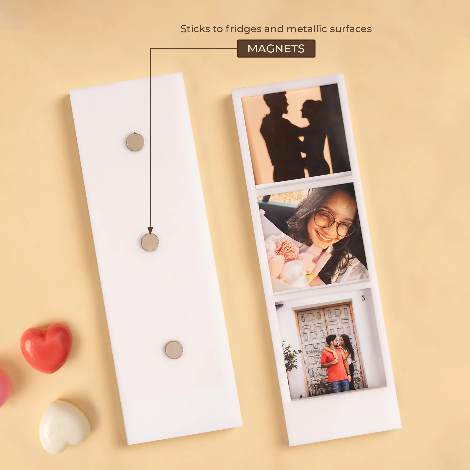 Personalized Photo Strip Magnet