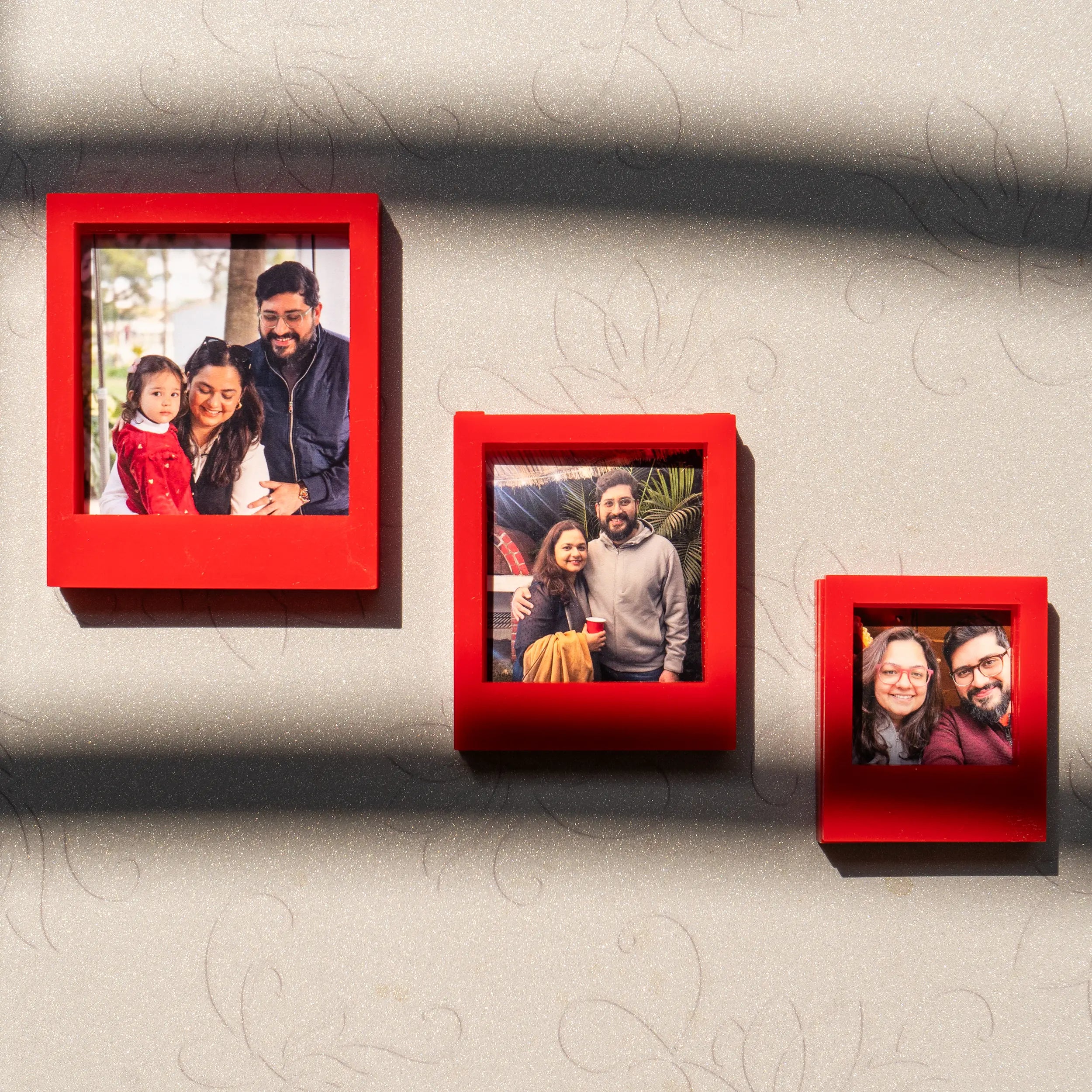 Personalized Picture Magnet/ Frame Stand | Set of 3