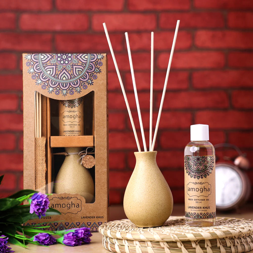 Reed Diffuser- Lavender Khus