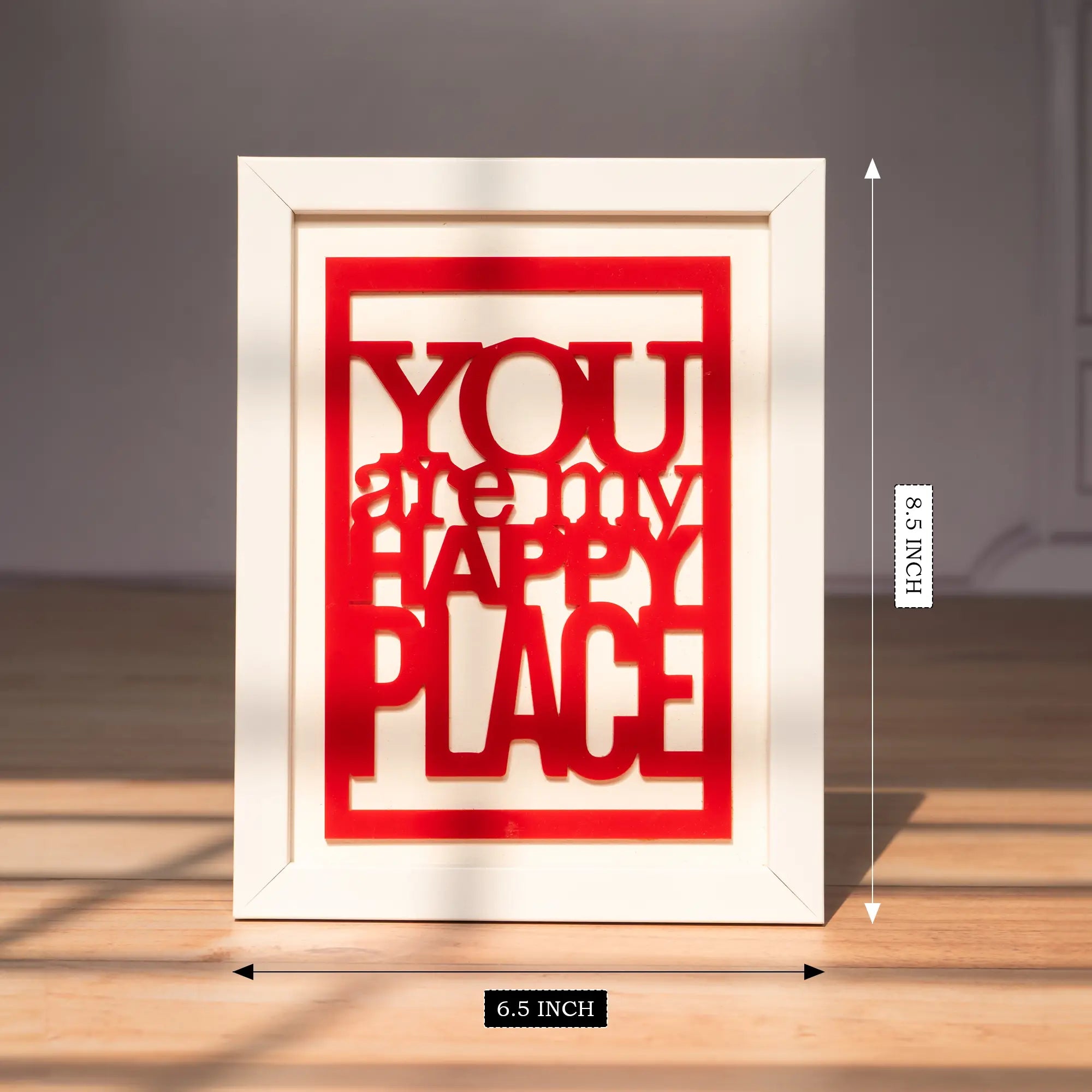 "You are my happy place" - Frame