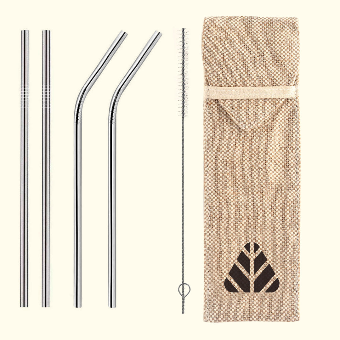 Stainless Steel Straw Set