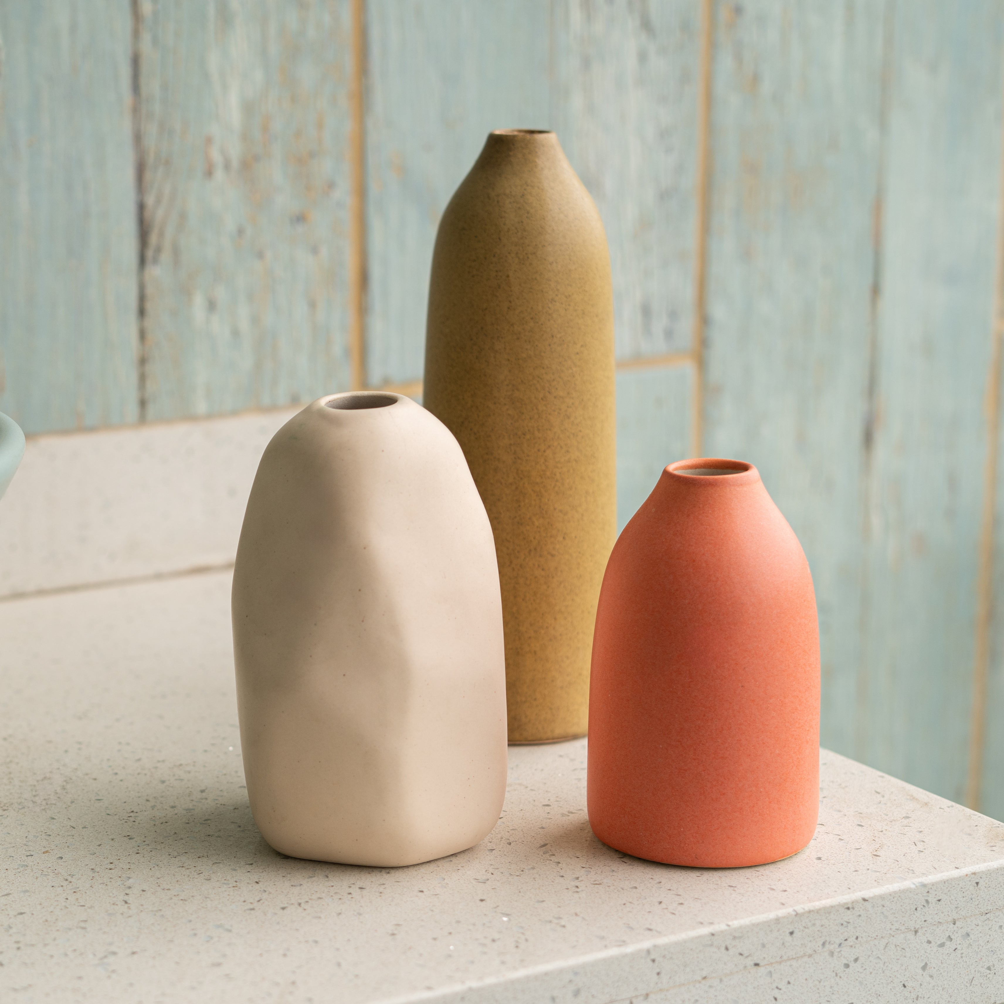 Minimalist Tabletop Ceramic Vases