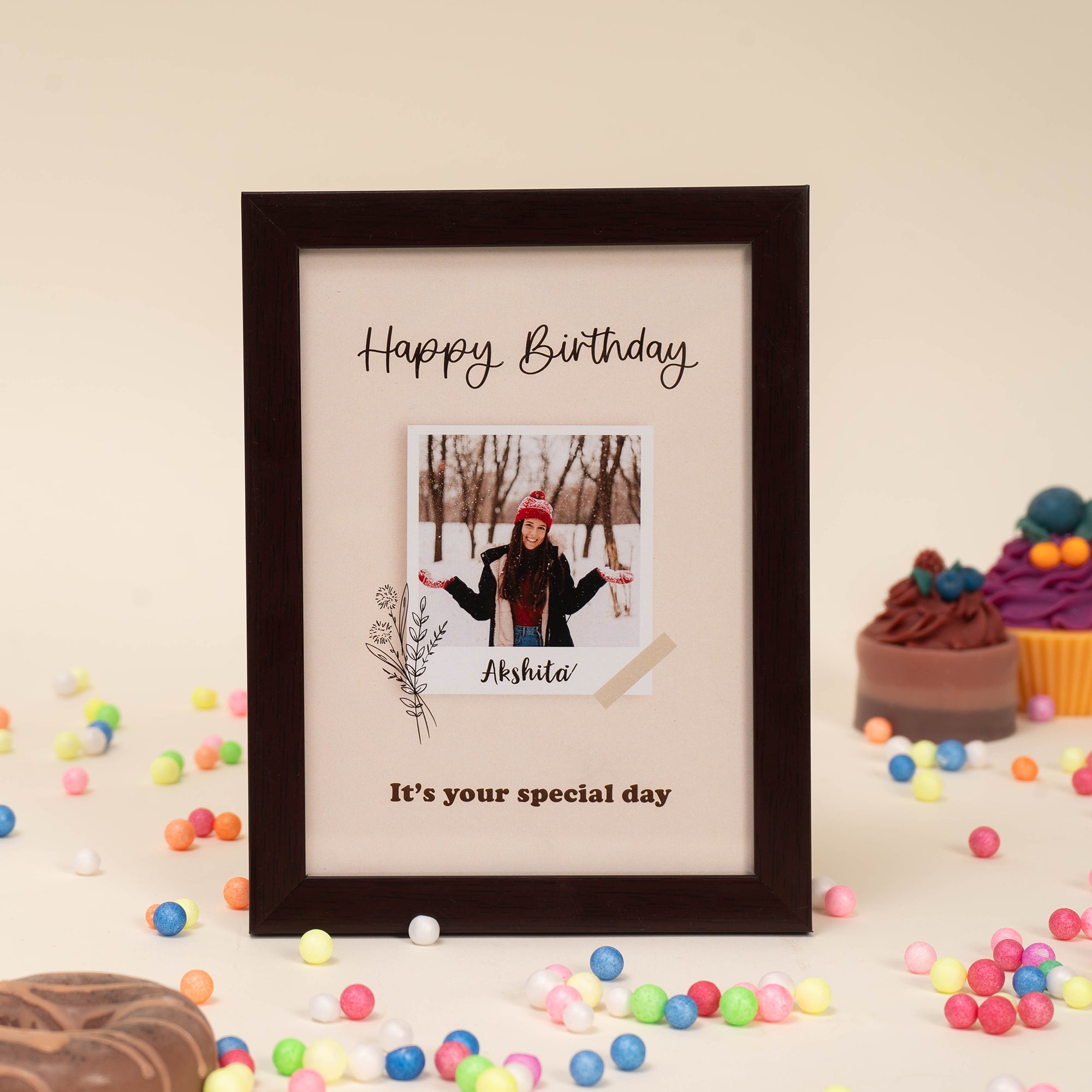 Happy Birthday Photo Frame