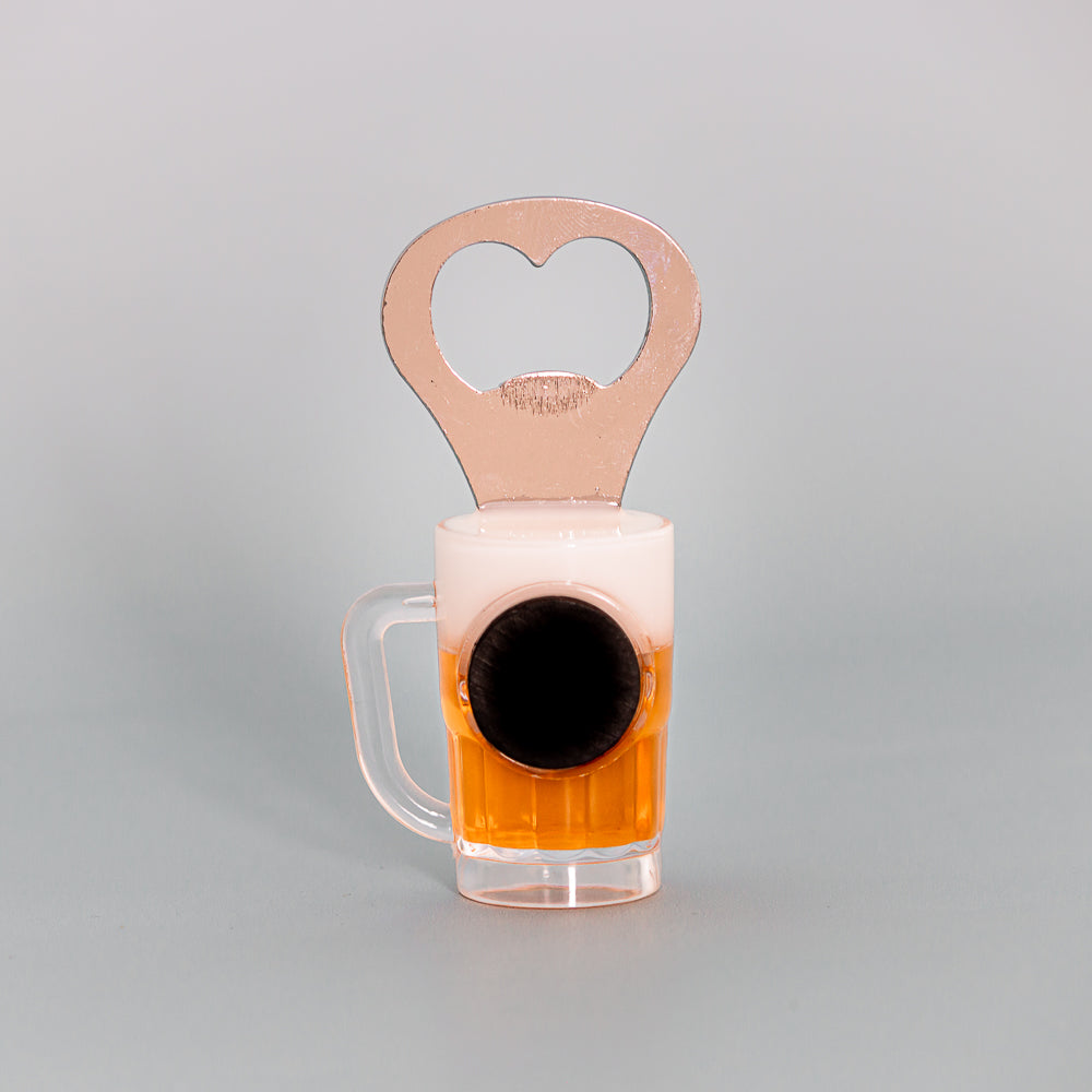 Magnetic bottle opener