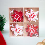 Decorative Wooden Christmas Stars