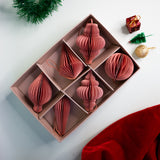 X-mas Origami Decor Pink